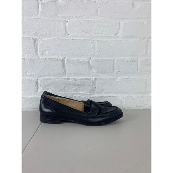 Naturalizer Women's Leather Upper Milo Penny Loafers Slip-On Black Size 4.5 - Picture 6 of 9